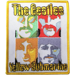 The Beatles - Yellow Submarine Iron On Official Standard Patch ***READY TO SHIP from Hong Kong***